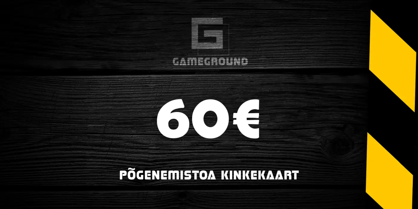 GameGroundi 60-eurone kinkekaart
